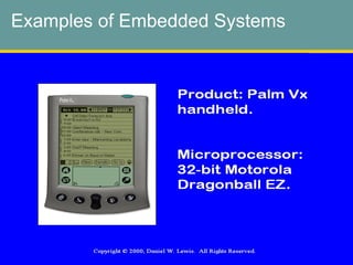 Examples of Embedded Systems 