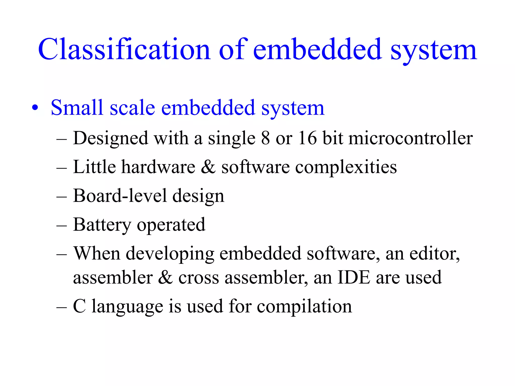 Introduction to embedded systems | PPT