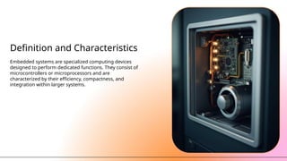 Introduction to embedded systems and automation system | PPTX