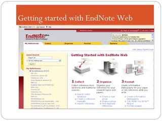 Getting started with EndNote Web 