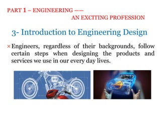 Introduction to Engineering and Profession Ethics Lecture3-Introduction to Engineering Design-Dr.Khaled Bakro د. خالد بكرو
