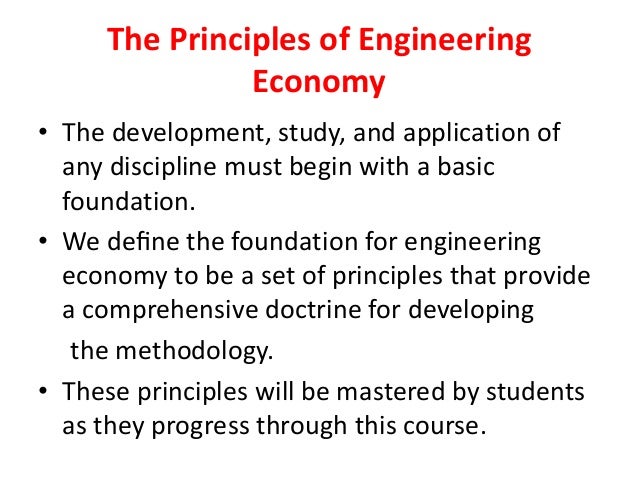 Introduction To Engineering Economy