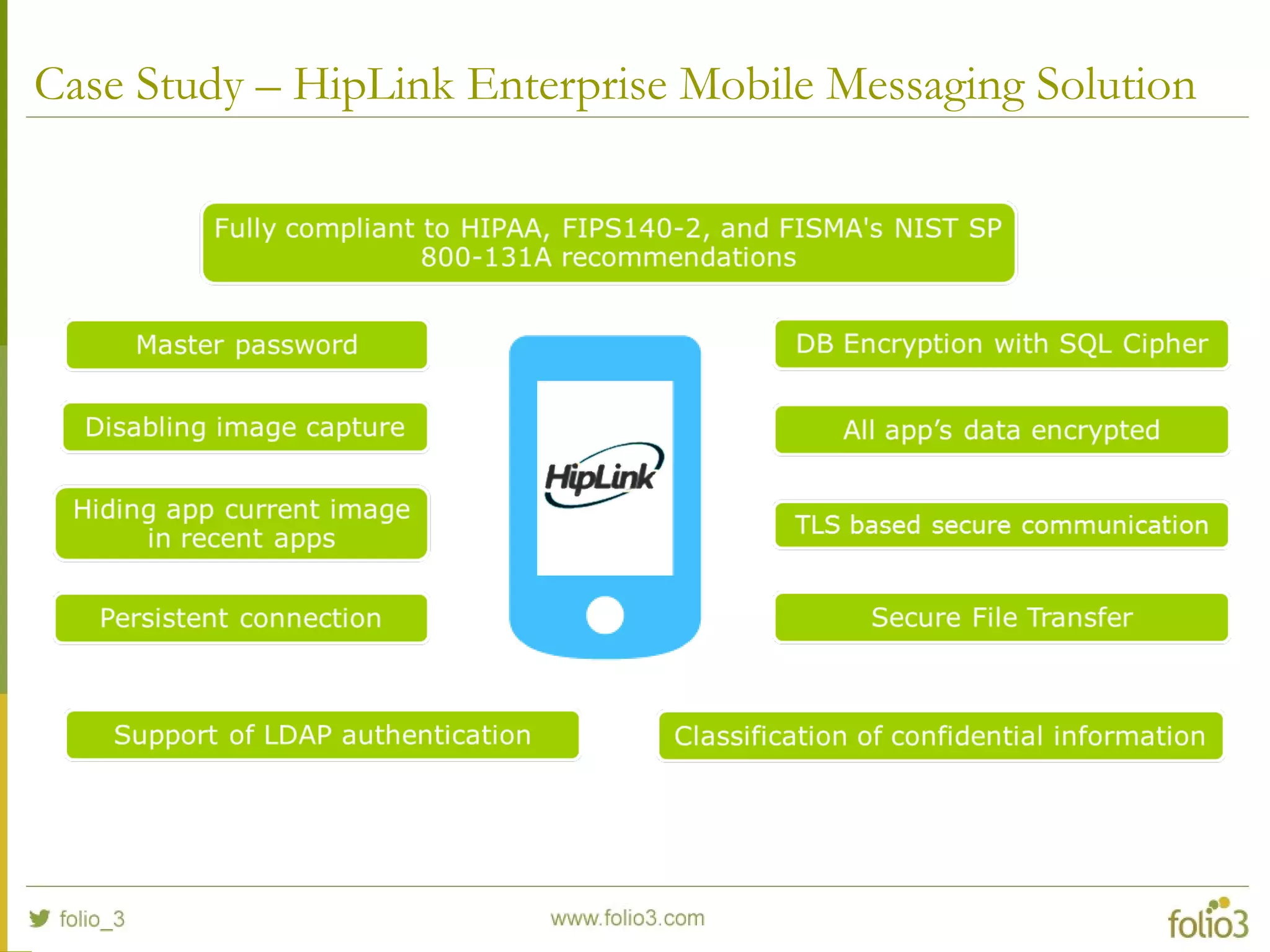 Case Study – HipLink Enterprise Mobile Messaging Solution
 