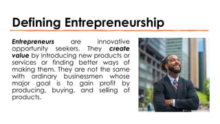 Introduction And Relevance Of Entrepreneurship PPTX introduction-and-relevance-of-entrepreneurship-pptx