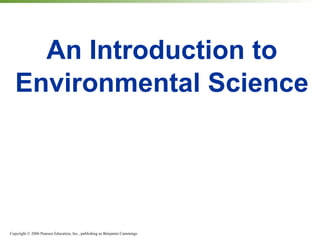 An Introduction to Environmental Science 