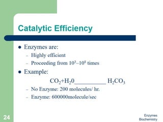 Introduction to enzymes (Biochemistry)