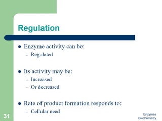 Introduction to enzymes (Biochemistry)