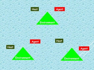Environment
Host Agent
Environment
Host
Agent
Environment
Host
Agent
 