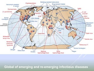 Global of emerging and re-emerging infectious diseases
 