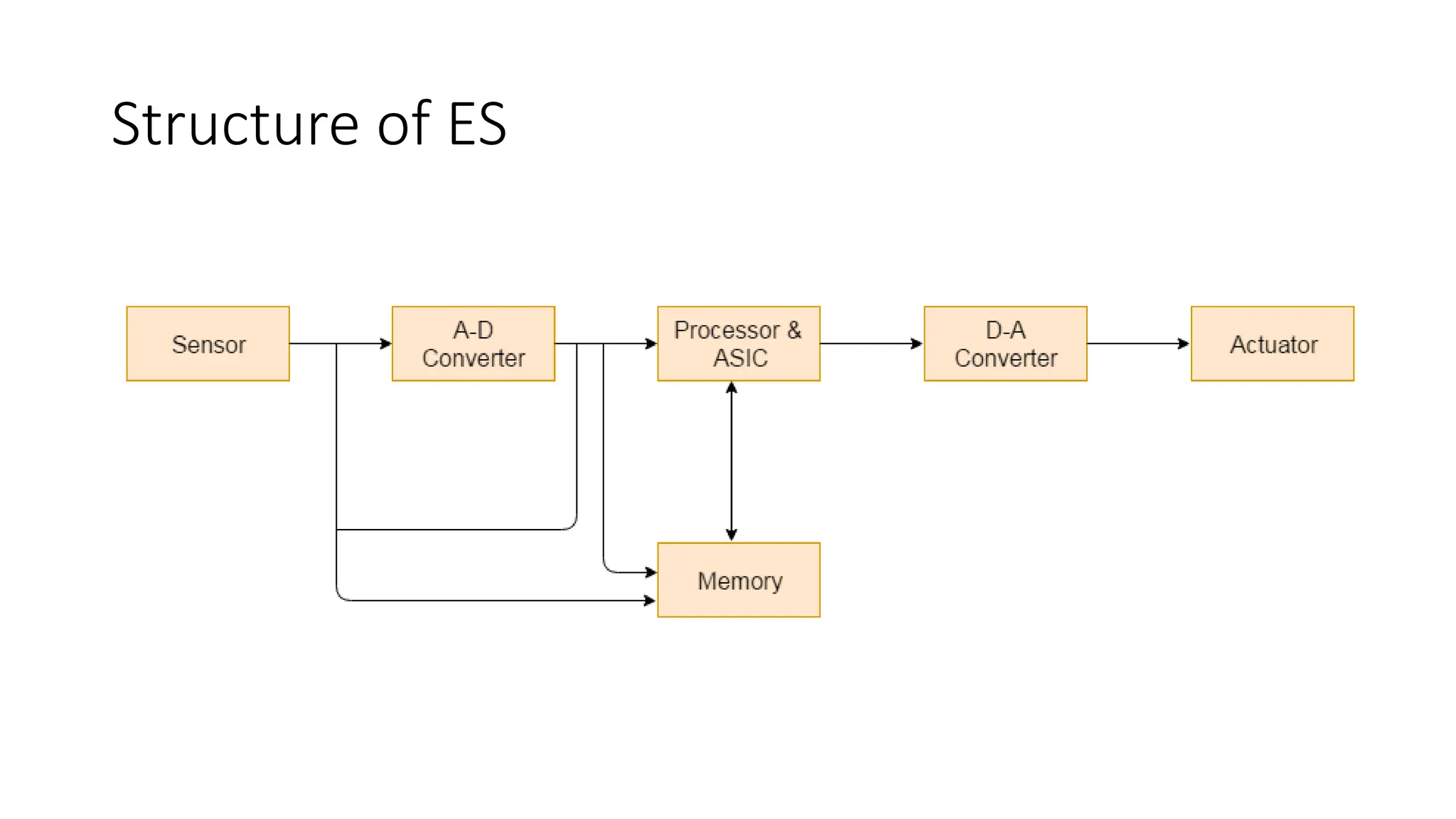 Structure of ES 
