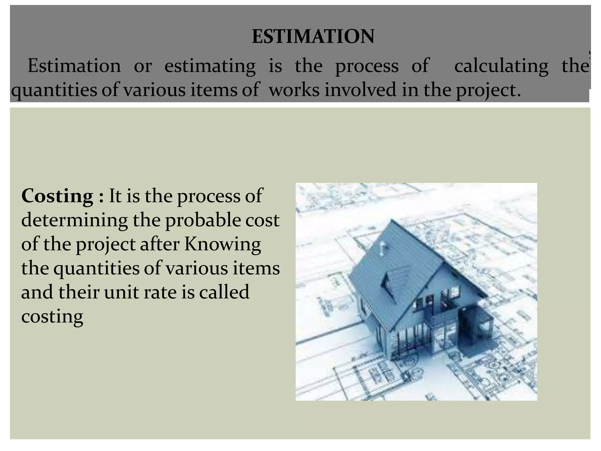 Introduction to estimation PPTX Civil Engineering Industry Industries Introduction to estimation PPTX Civil Engineering Industry Industries