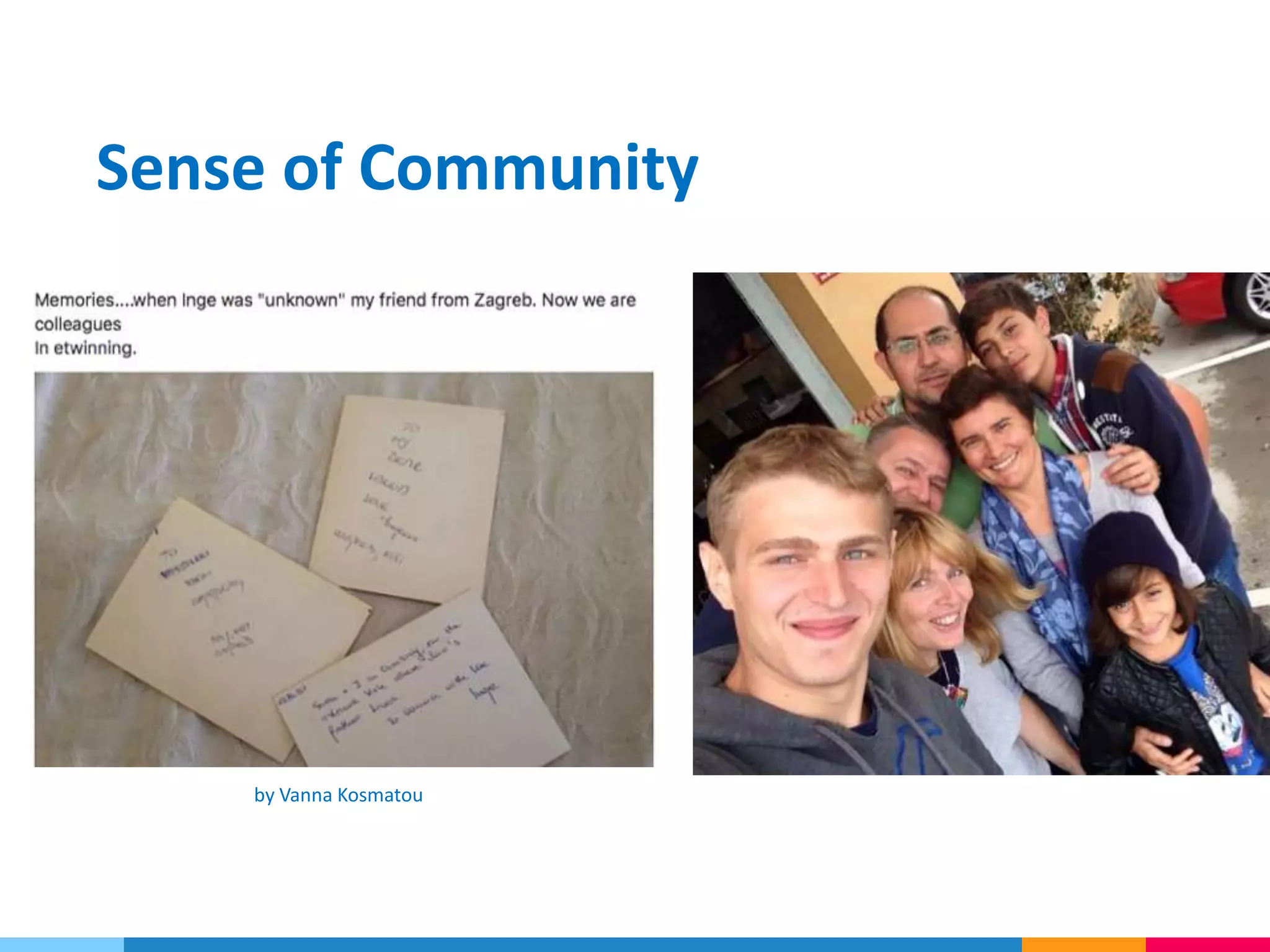 Sense of Community
by Vanna Kosmatou
 