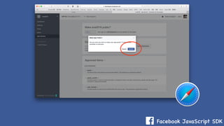 Facebook JavaScript SDK
 