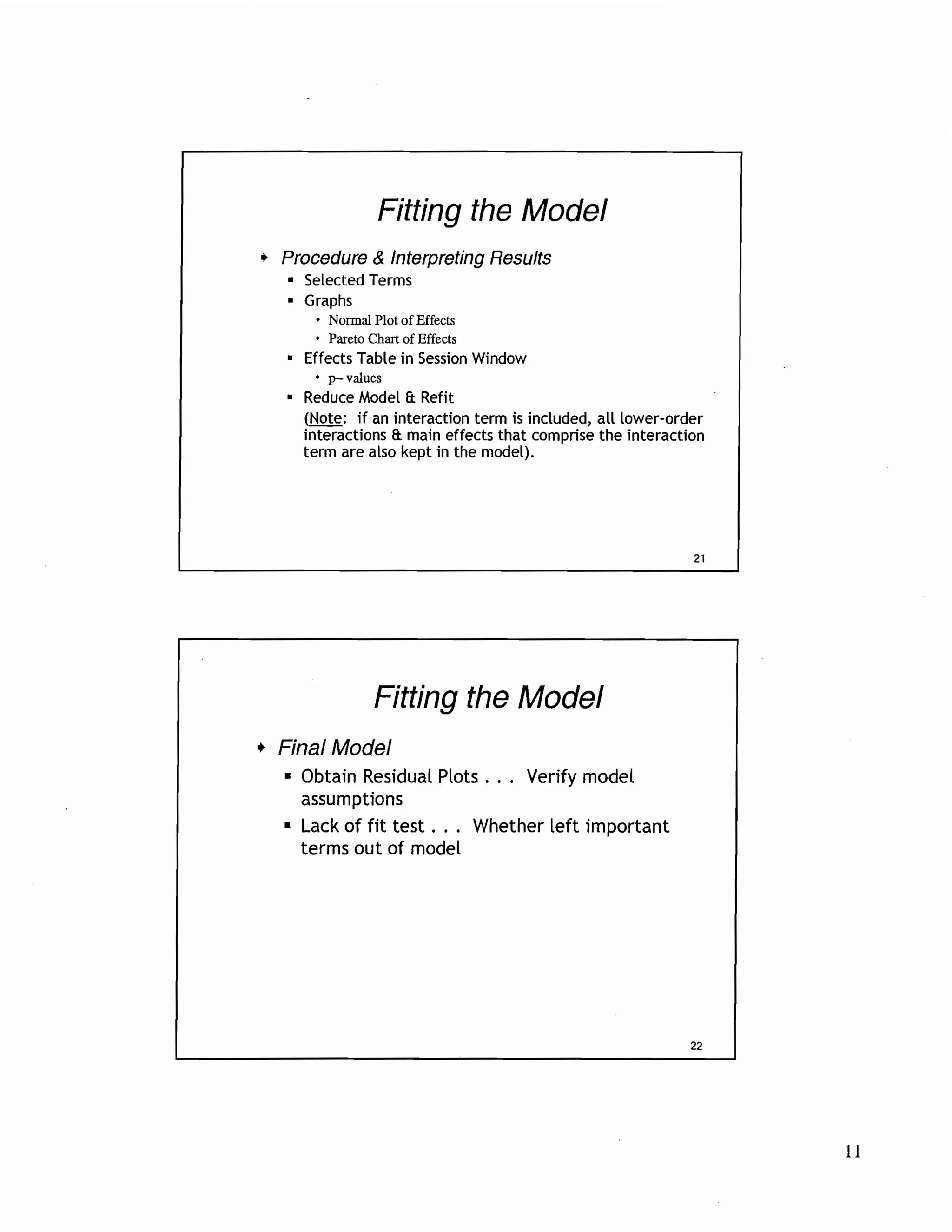 Introduction to factorial designs