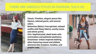 Introduction to Fashion - Introduction, Style, Trend, Fad, Classics ...