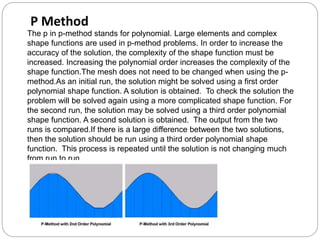 P Methods Introduction to fem | PPTX