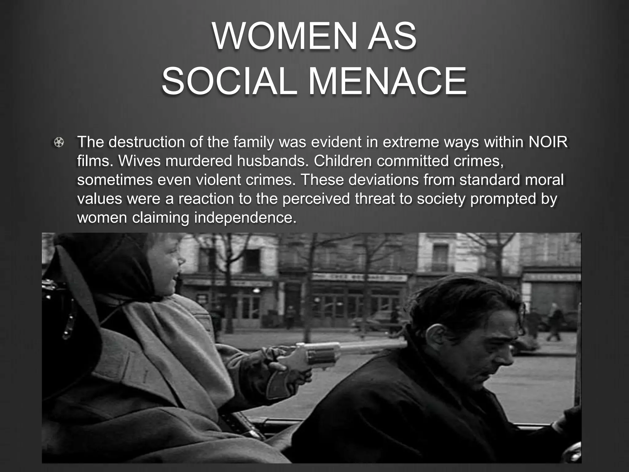 Introduction to film genre study #1 film noir | PPTX