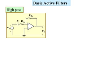 Active Filter Basic Introduction To Filters.ppt