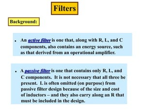 Introduction To Filters.ppt