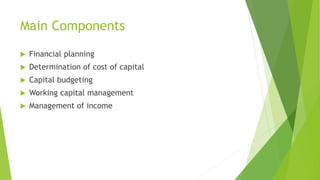 Introduction to financial management | PPTX