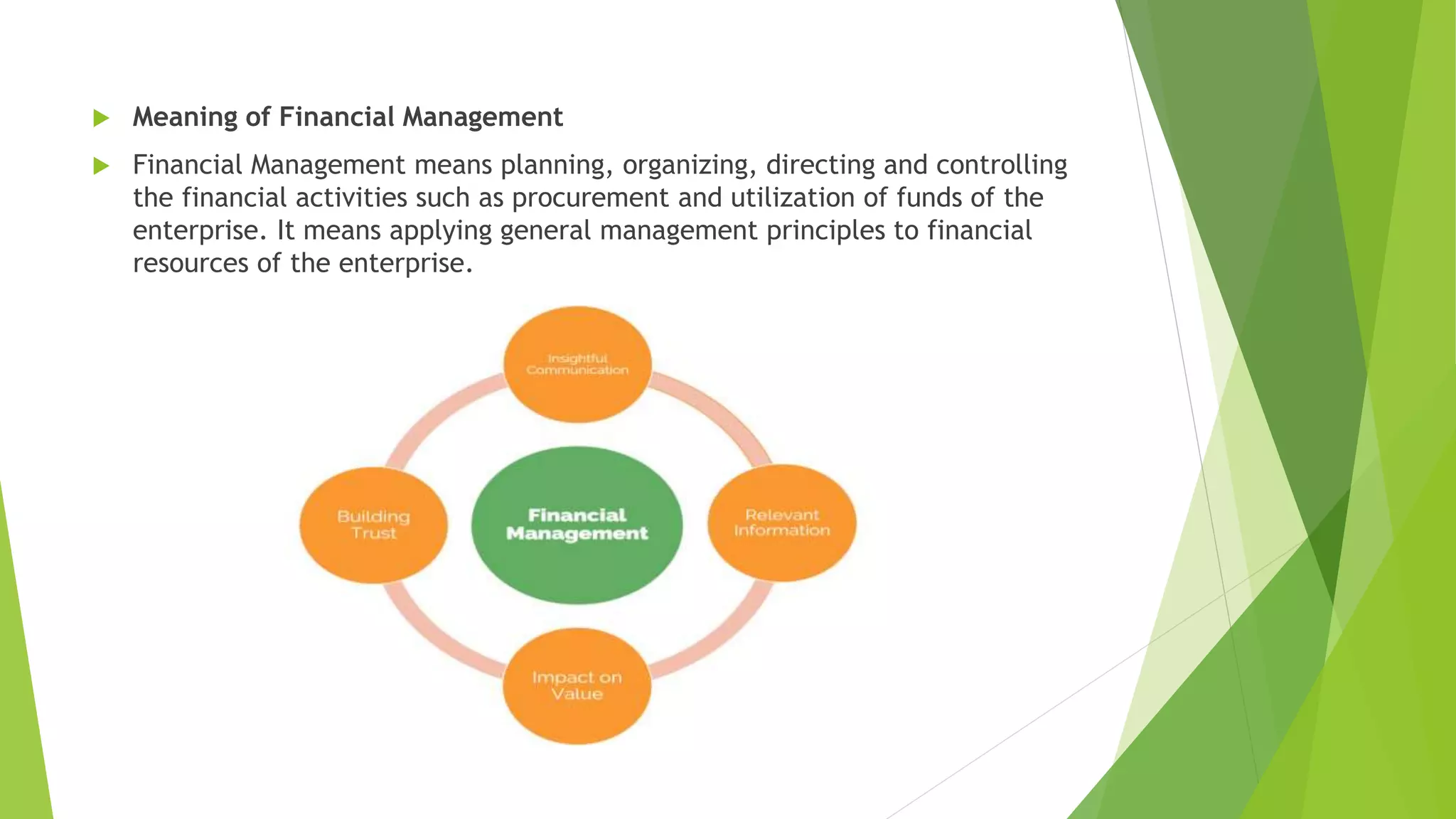 Introduction to financial management | PPT