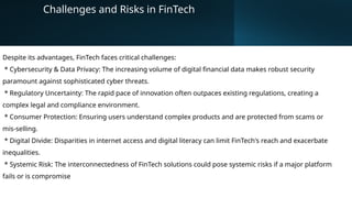 Introduction to Fintech for management students | PPTX