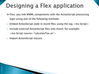 Introduction to Adobe Flex | PDF