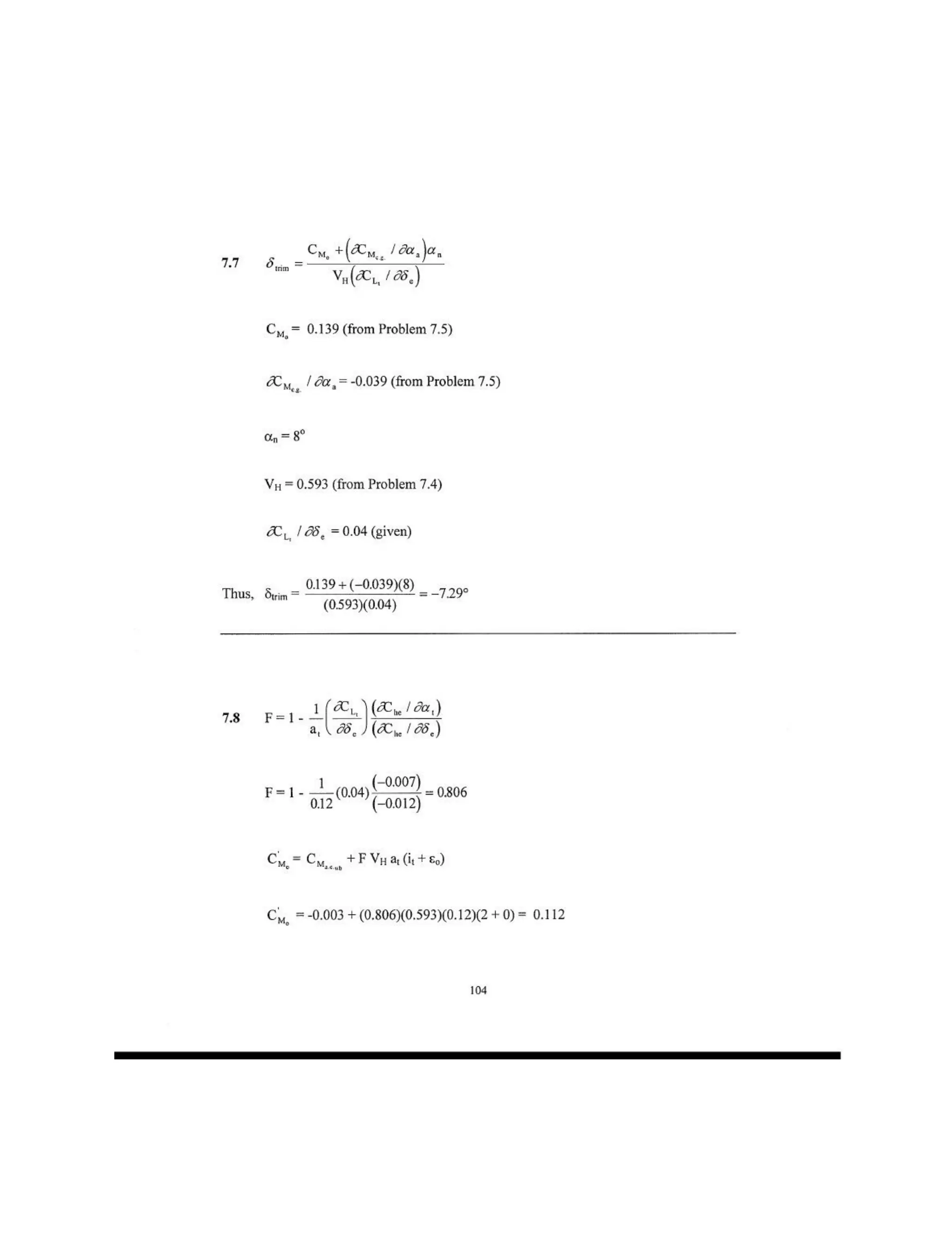 Introduction to flight anderson manual solution pdf