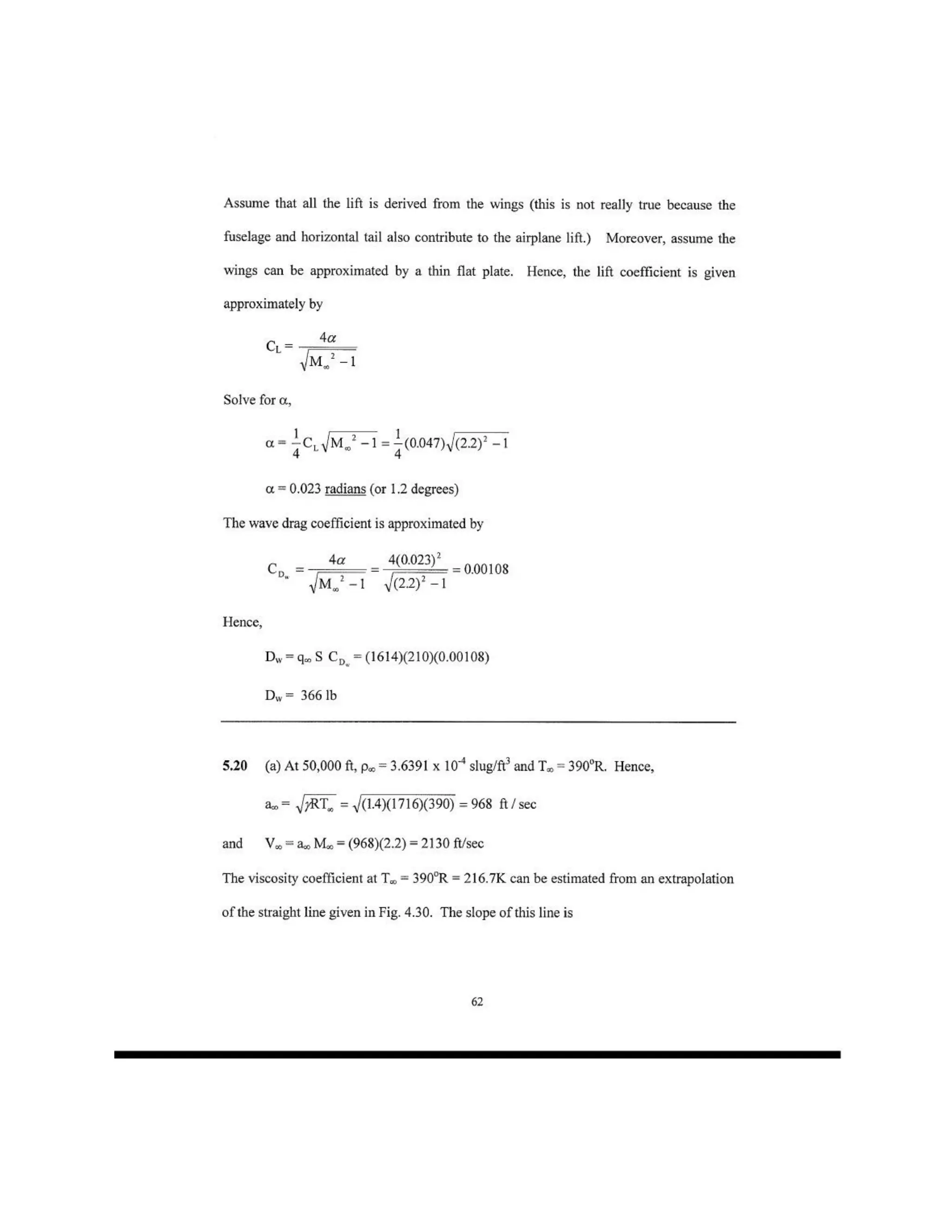 Introduction to flight anderson manual solution pdf