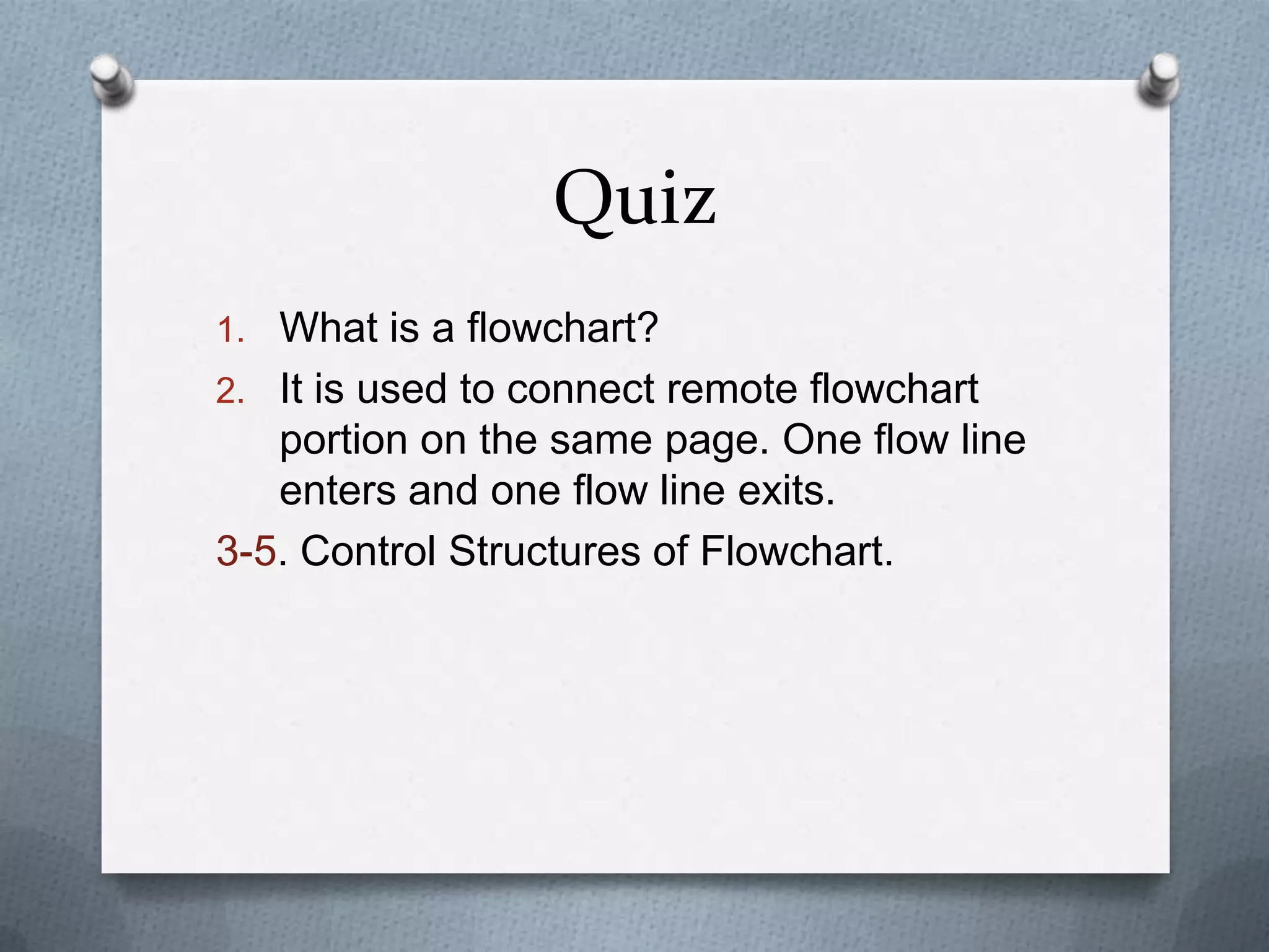 Introduction to flowchart | PPTX