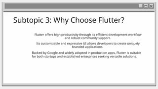 Introduction to Flutter by Ayush Desai.pptx