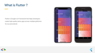 Introduction to flutter(1) | PPTX