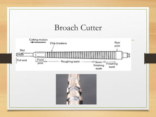 Broach Cutter
 