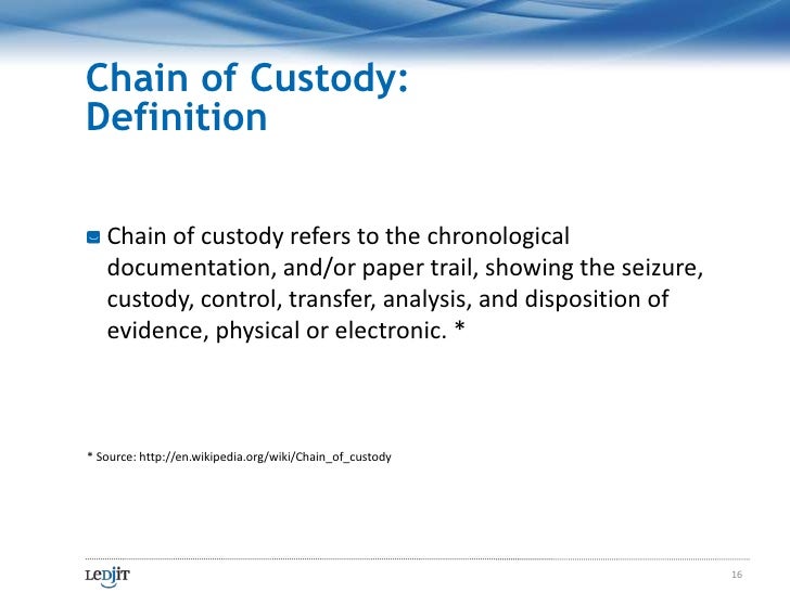 Introduction To Forensic Methodologies