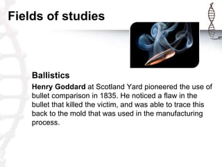Introduction to forensic science | PPT