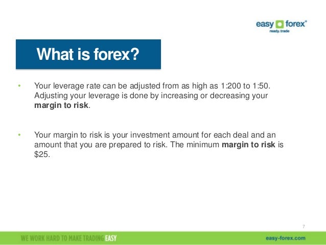 Minimum investment forex trading