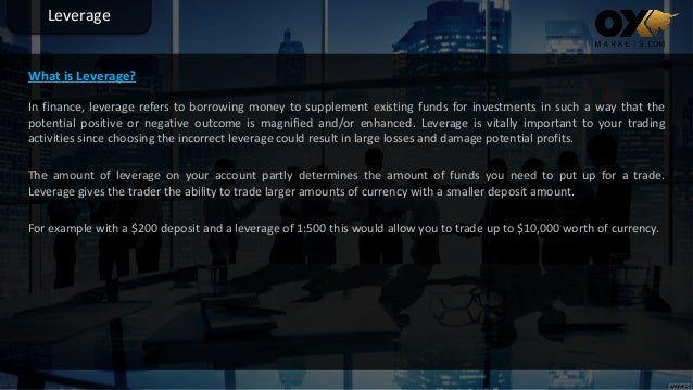 Intro to forex