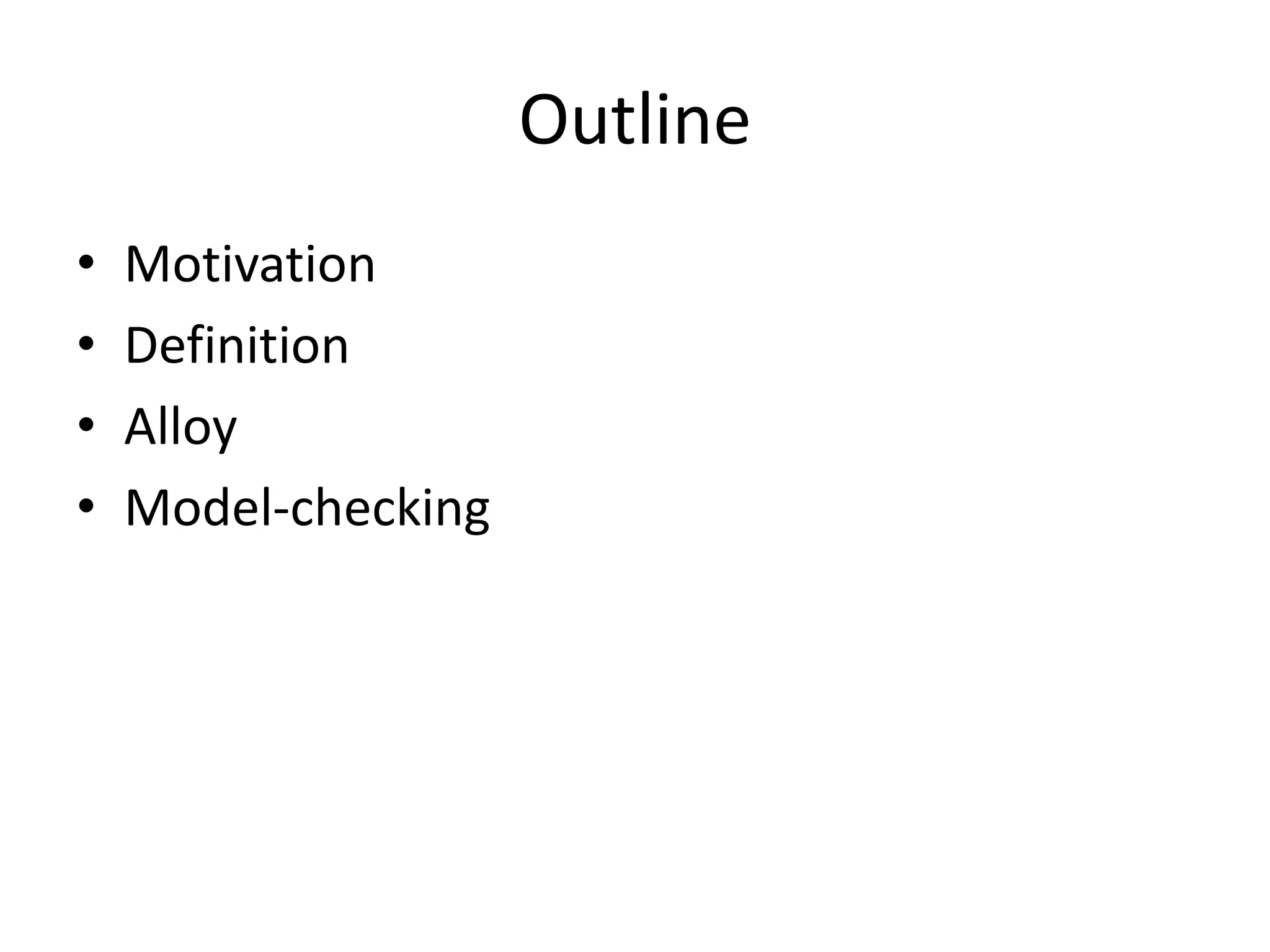 Introduction to formal methods | PPTX