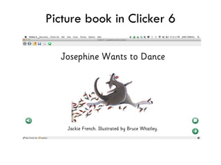 Picture book in Clicker 6
 