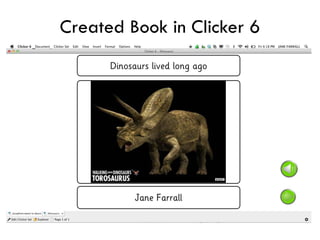 Created Book in Clicker 6
 