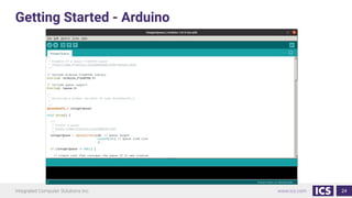 Getting Started - Arduino
24
 