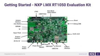 Getting Started - NXP i.MX RT1050 Evaluation Kit
26
 