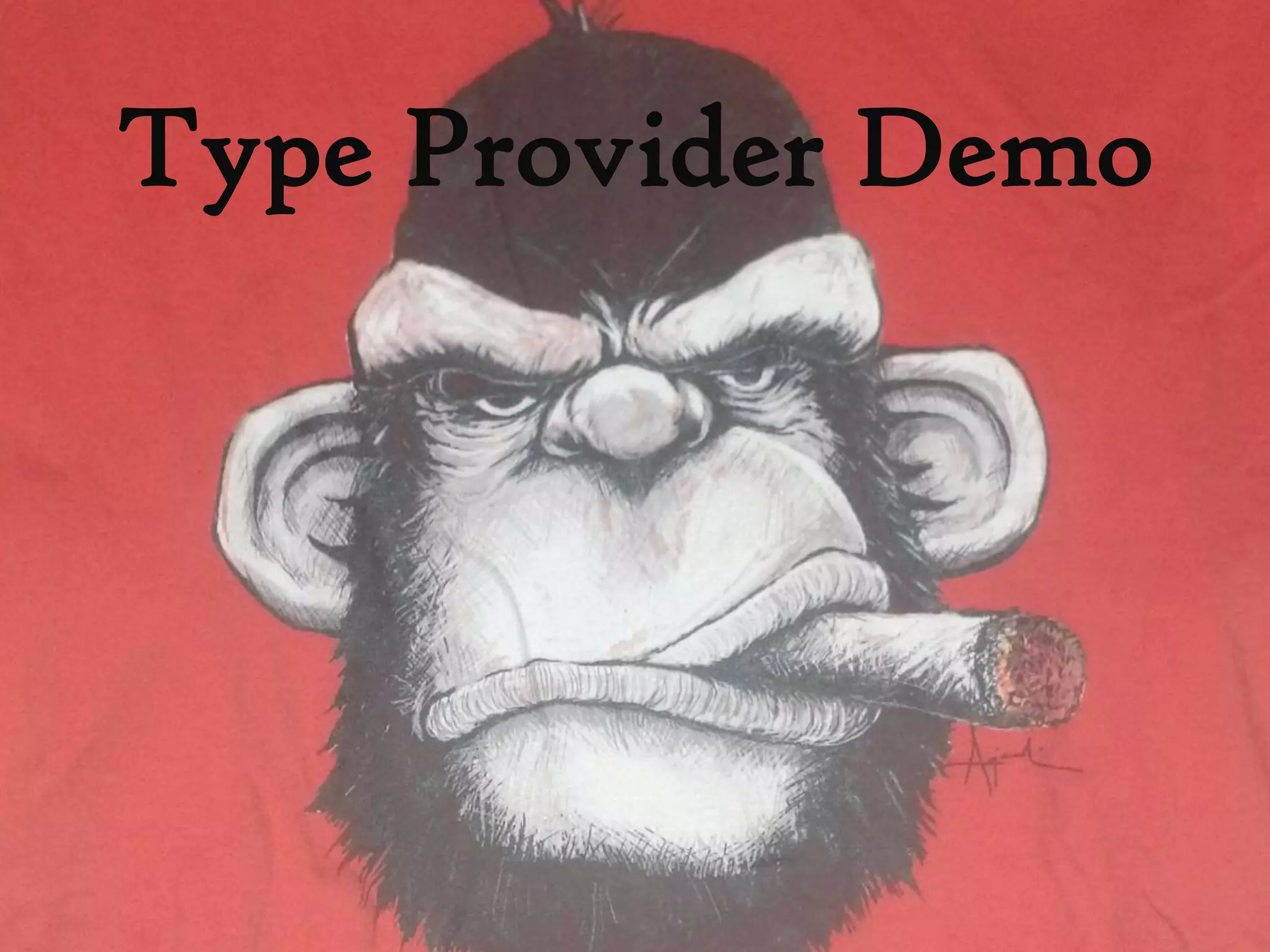 Type Provider Demo
 