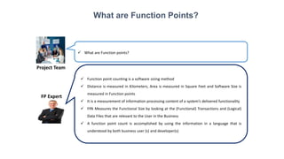 Introduction to function point analysis | PPT