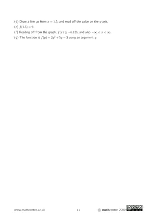 Introduction to functions | PDF