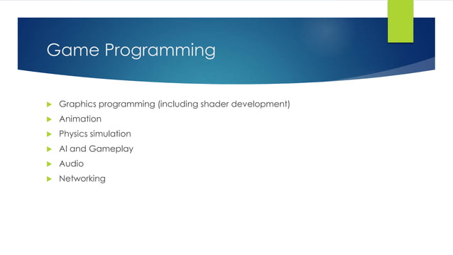 Introduction to Game Development | PPT