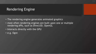 Game Engine : Concepts & Components