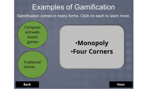 Introduction to Gamification and Game Based Learning | PPTX