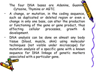 introduction to genetics in Nursing and its Importance | PPT
