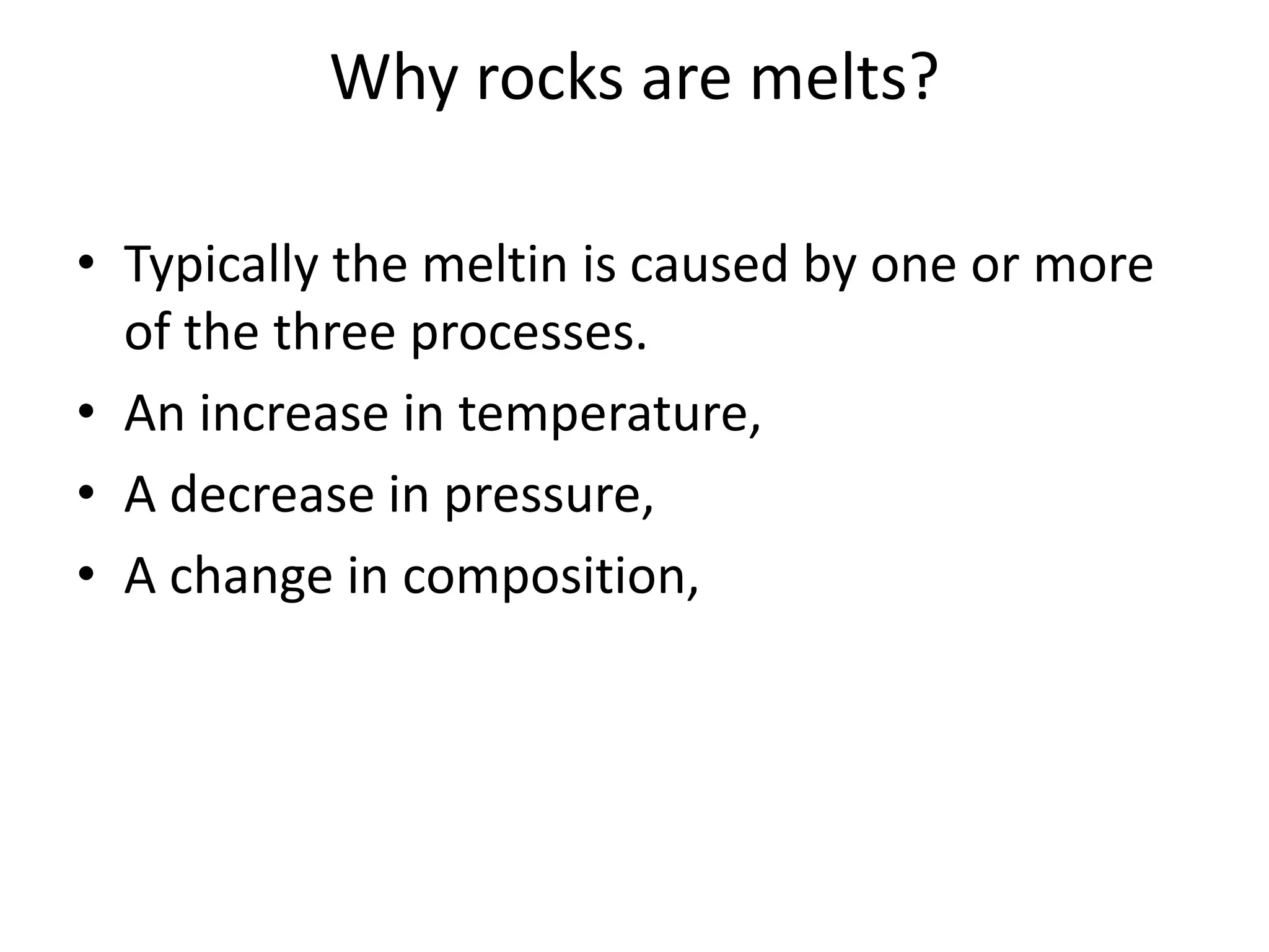 Introduction to Geochemistry of Igneous Rocks | PPTX